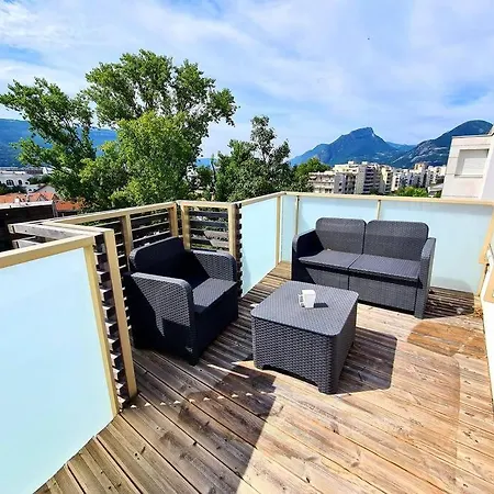 Grand Appartement Avec Vue Magnifique - Vercors - Une Experience Unique - Wifi Gratuit Grenoble Esterno foto